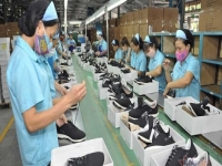 Sản xuất giày dép xuất khẩu: Nhà máy tại Việt Nam chiếm ưu thế