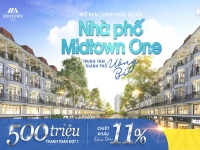 MIDLAND tung chiết khấu hấp dẫn dự án shophouse Santorini Vibes – Midtown One (Uông Bí) 