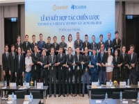Hoa Binh Construction Group và Sun Group ký kết hợp tác chiến lược