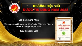 Cấp chứng nhận "Thương hiệu Việt được tin dùng" cho Công ty TNHH MTV Ngọc Thạch Khôi