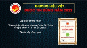 Cấp chứng nhận "Thương hiệu Việt được tin dùng" cho Công ty TNHH MTV Tiêu Đỏ Gia Lai