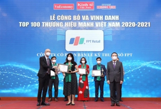 FPT Retail được vinh danh Thương hiệu mạnh Việt Nam lần thứ 8 liên tiếp